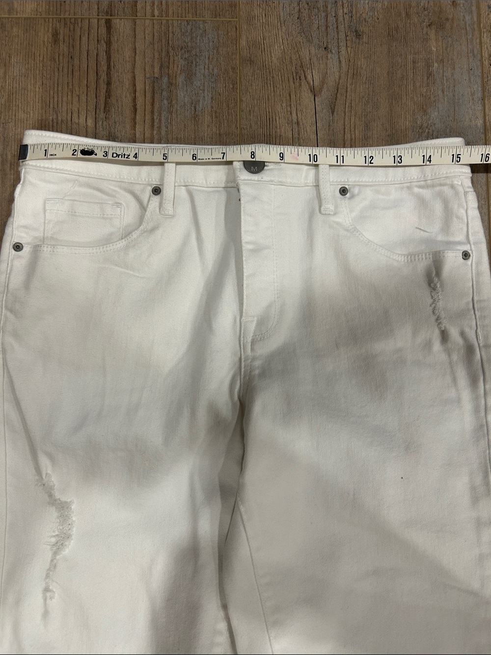 White High-Waist Skinny Jeans from Target Size 10 - Picture 2 of 11